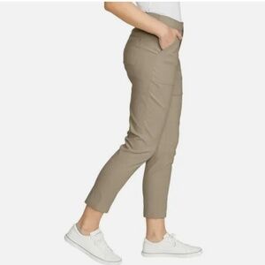 Eddie Bauer Horizon Pant Tan NWT size 16